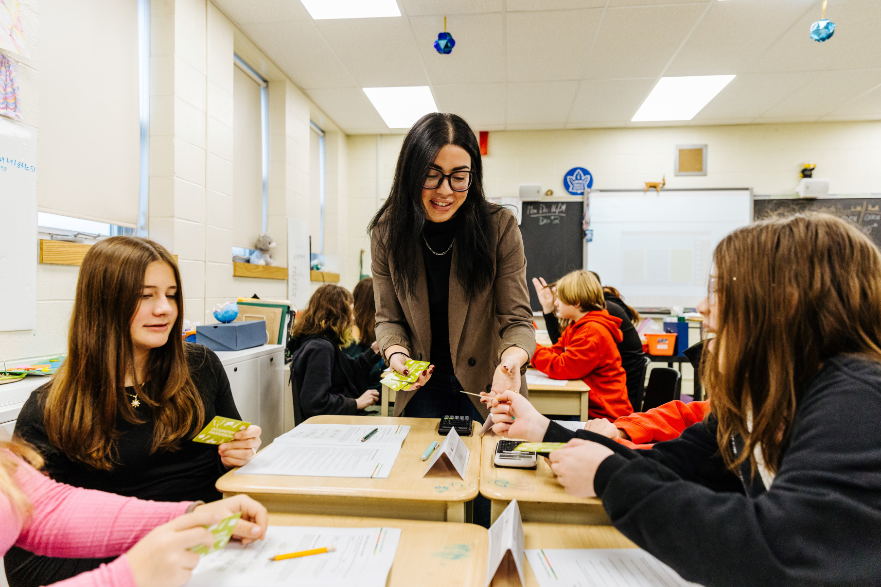 Des enfants qui apprennent grâce à Junior Achievement